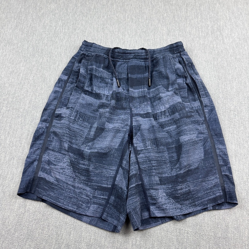 Lululemon Shorts Mens‎ Small Blue Pace Breaker Lined Drawstring Athletic Workout